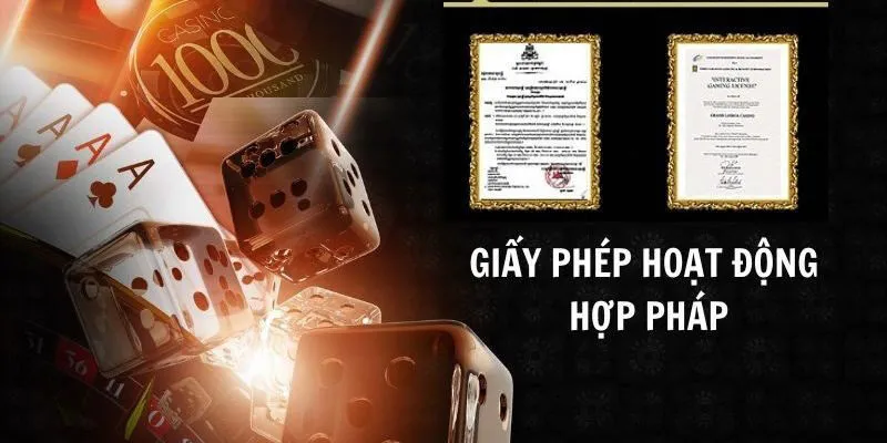 Những loại giấy phép hoạt động Winbet đang sở hữu